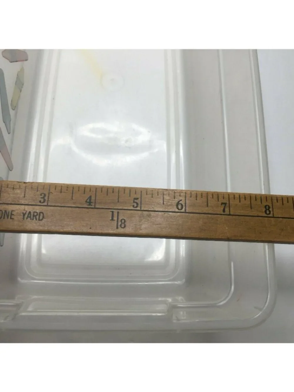 Plastic Craft Storage Shoe Box With Lid 13